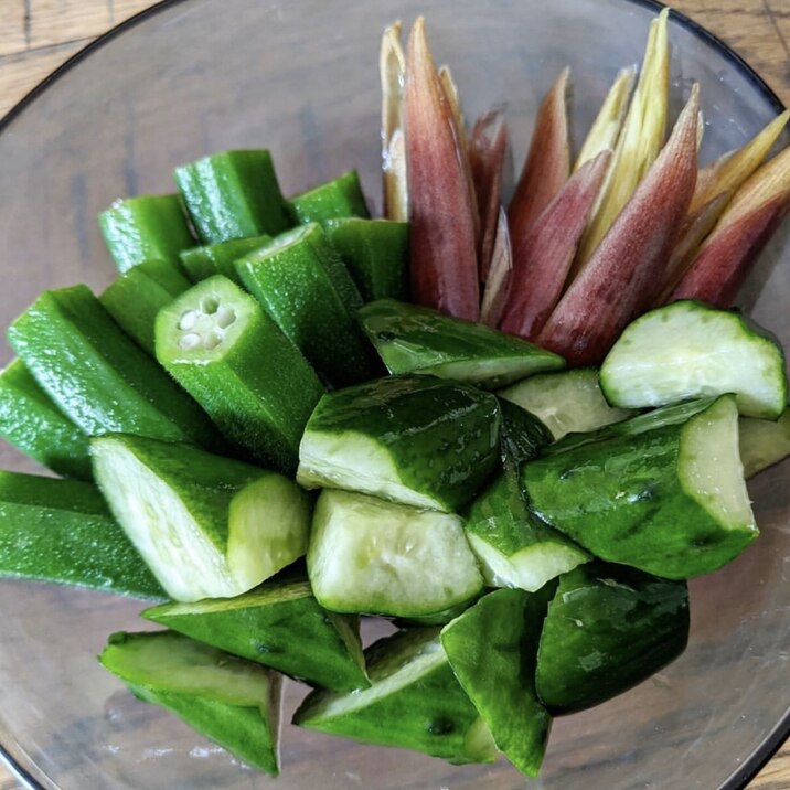 【夏野菜】浅漬け盛り合わせ